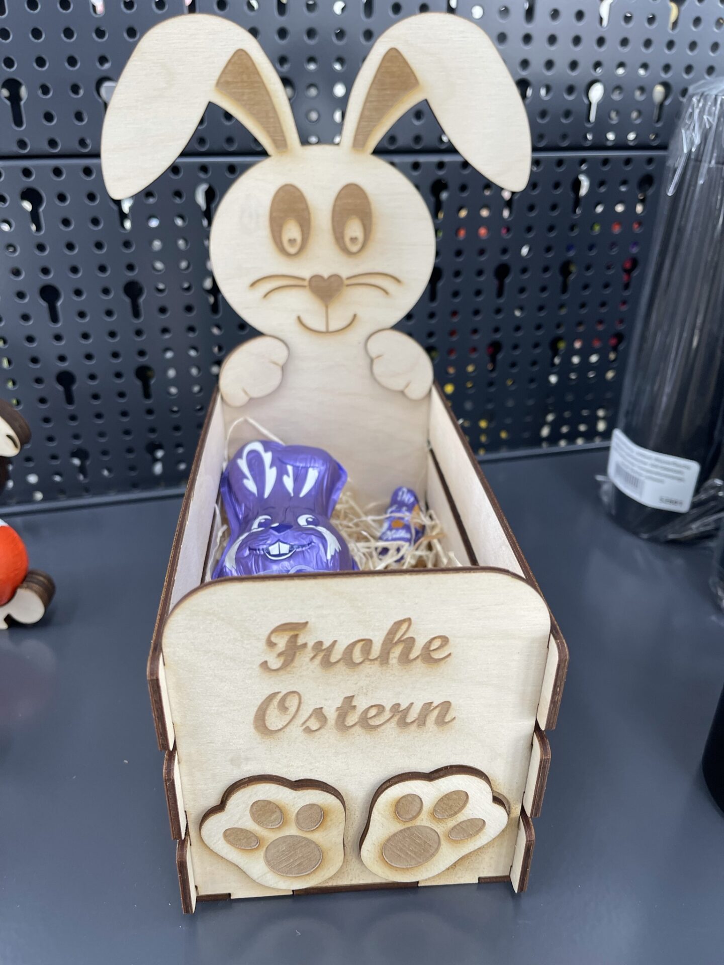 Osterhasen BOX aus Holz NEU – Bild 4