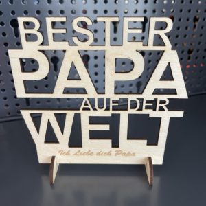 Bester Papa der Welt Aufsteller