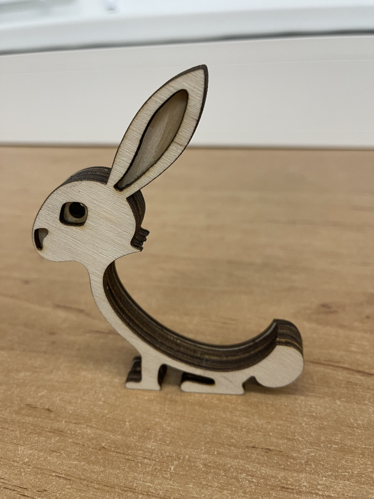 Osterhase für Überraschungsei NEU – Ansicht 2