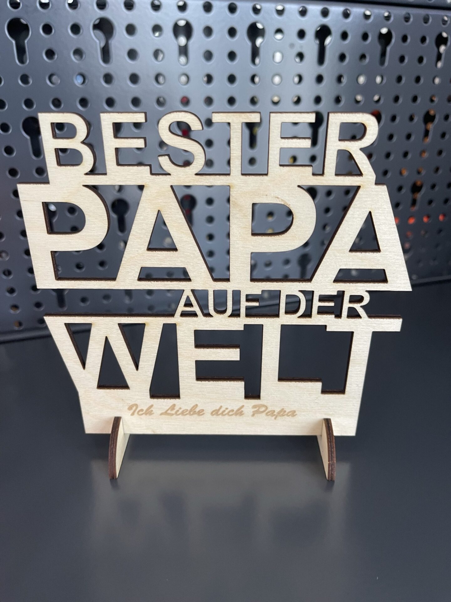 Bester Papa der Welt Aufsteller